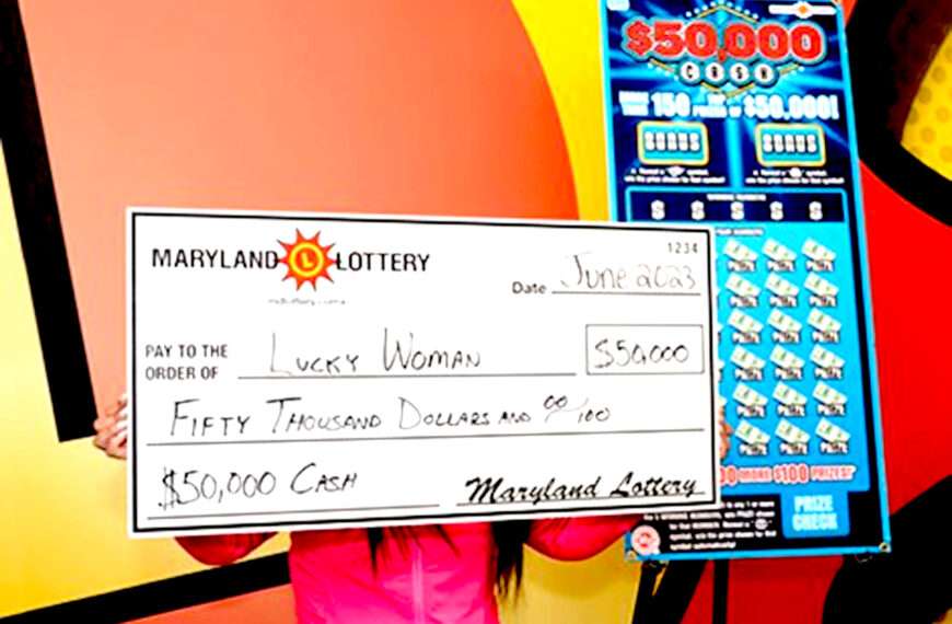 Recurring Lottery Winner Screams In Disbelief After Scooping USD 50,000 On Scratch…