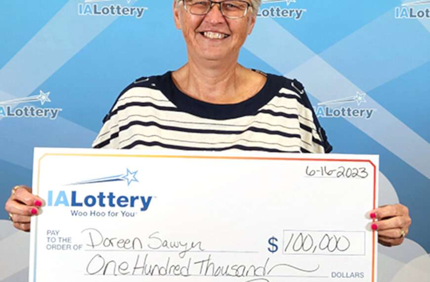Woman Ends Up Scooping Top Prize On Brand New Scratch Off While…