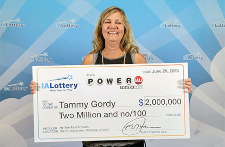 Woman Who Lost Home In Tornado Wins USD 2 Million On Lotto