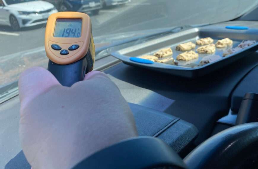  Warning Stunt As National Weather Service Bakes Cookies In Hot Car In…