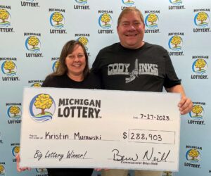 Lucky Lady Gives Hubby Birthday Present Of His Life After Hitting Lottery Jackpot On His Special Day