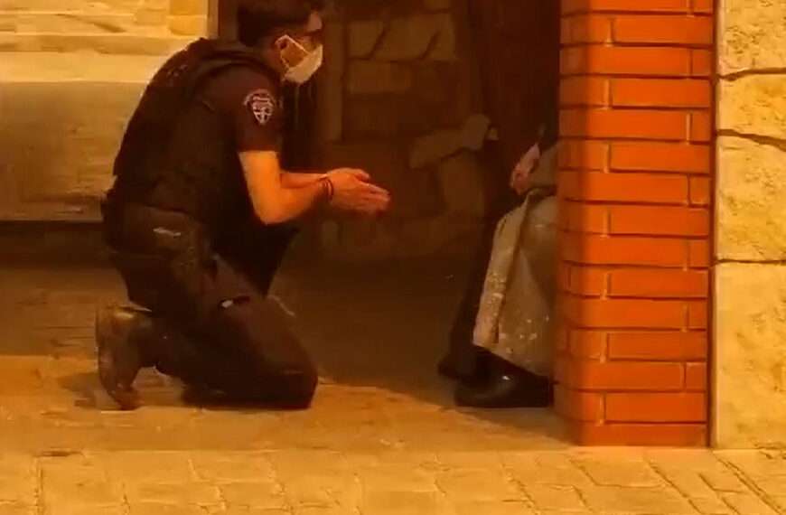 Cop Gets Down On His Knees And Begs Nun To Abandon Convent…