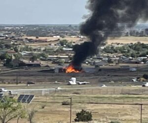  Lone Pilot Dies In Fiery Inferno After Small Aircraft Crashes Into House In New Mexico
