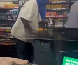 Store Workers Give Brazen Cigarette Thief Vicious Thrashing