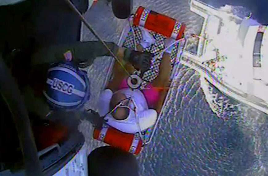 Emergency Aircrew Rescues Man Experiencing Chest Pains While At Sea