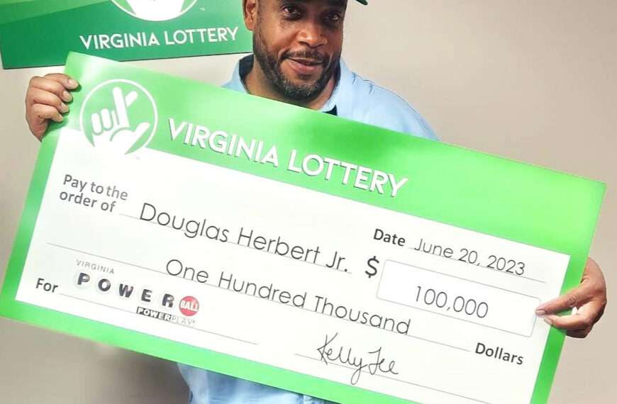 Man Wins USD 100,000 After Finding Long-Forgotten Lottery Ticket While Cleaning Truck