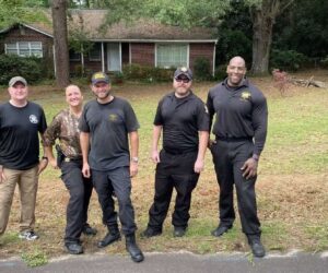 Cop Who Beat Cancer Twice Helps Local Woman Struggling With Health Get A Complete Yard Makeover