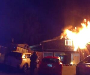 Algona Police Rescue Residents From Burning Home