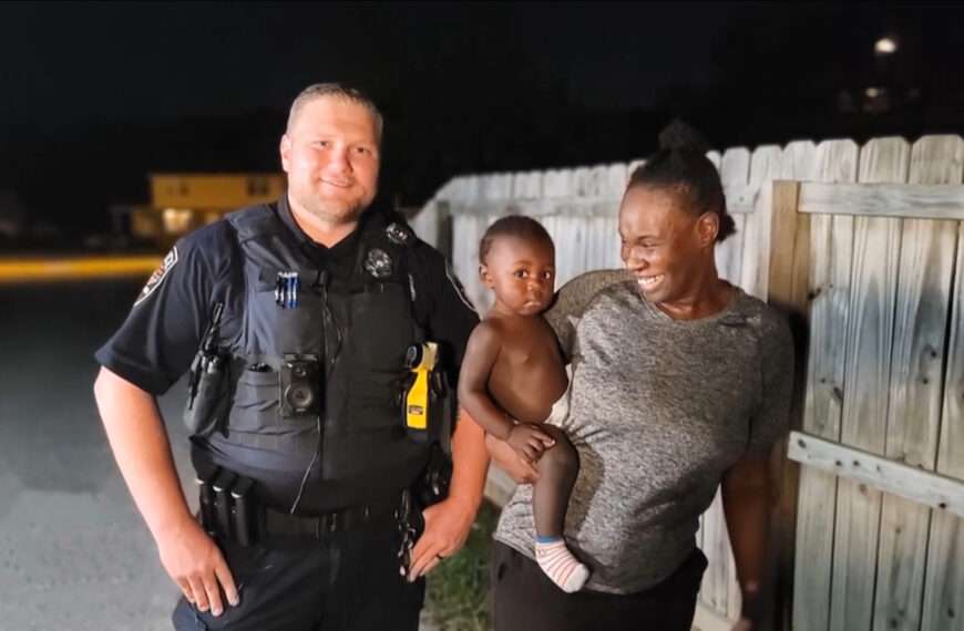 Heroic Officer Saves Baby Boy’s Life After He Suddenly Stopped Breathing