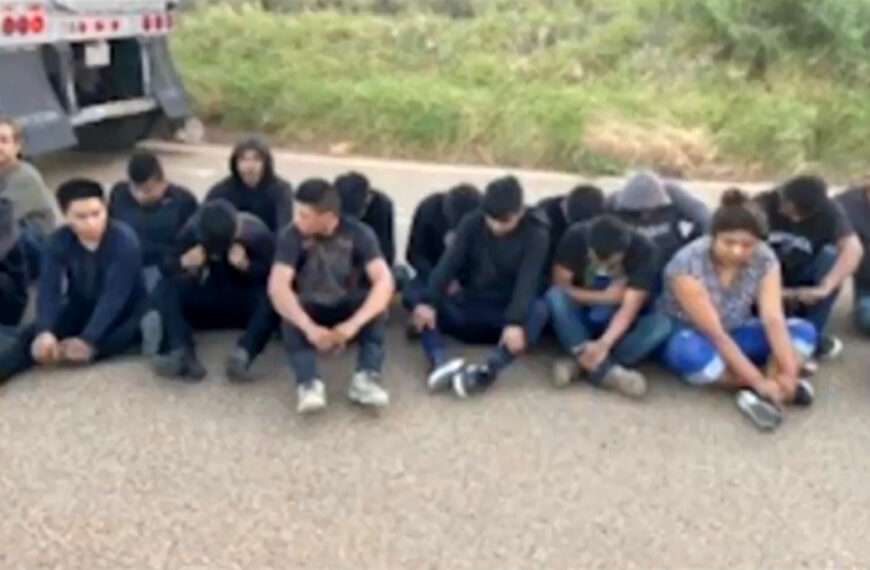 DPS Operation Uncovers 17 Illegal Immigrants Hidden In Trailer During Traffic Stop