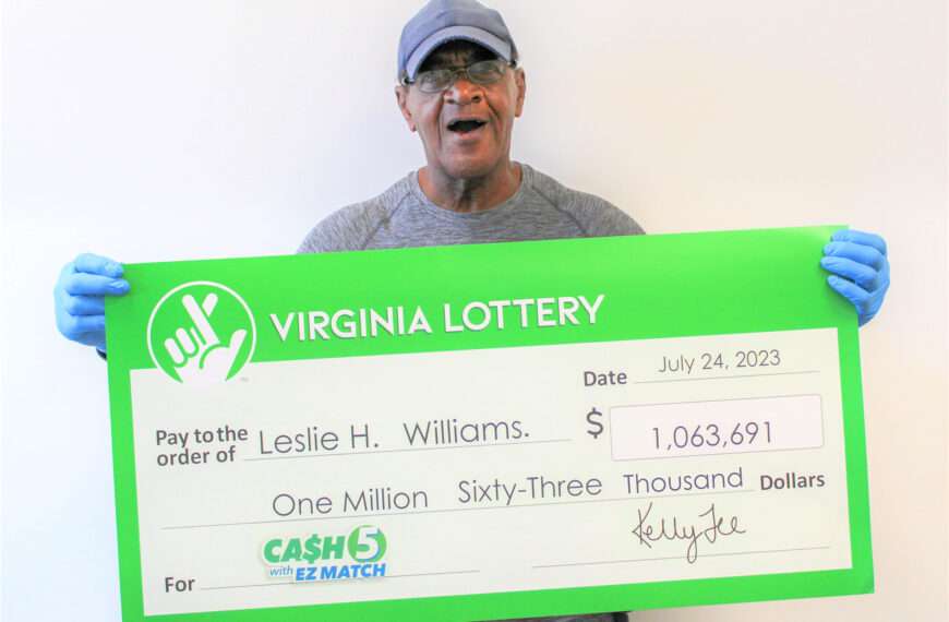  Silent Scream After Lucky Man Realises He Has Just Become A Lottery…