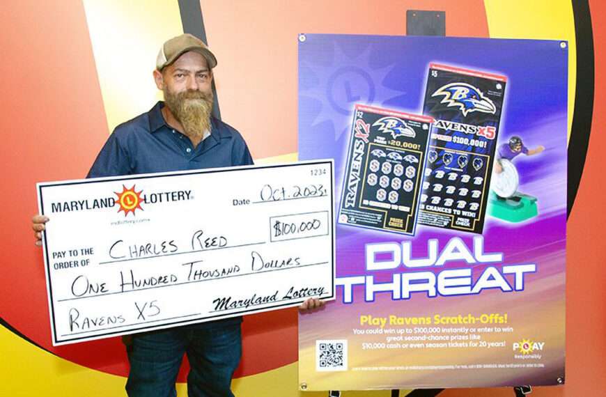 Lucky Man Wins USD 100,000 After Daughter Convinces Him To Buy Scratchcard