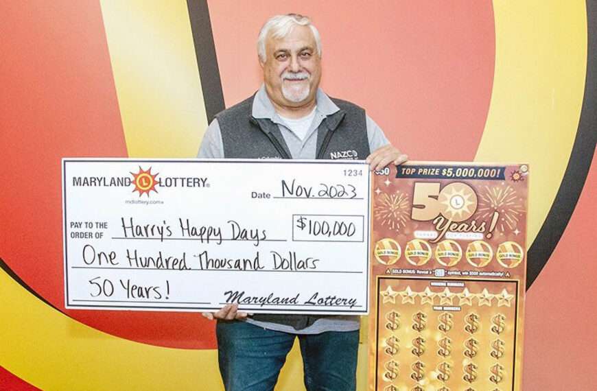 Man Having Bad Day Scoops USD 100,000 On Lottery Scratchcard After Missing…