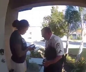 Cop Rushes To 911 Call Only To Discover Kid Called Because He Wanted A Hug