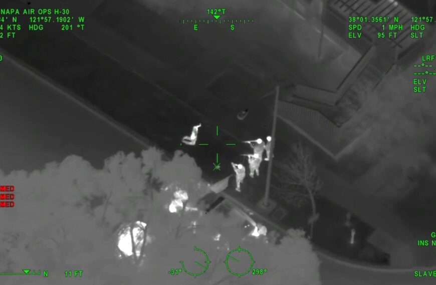 Chopper Follows Joy Riders In High-Speed Car Chase Across Three Counties